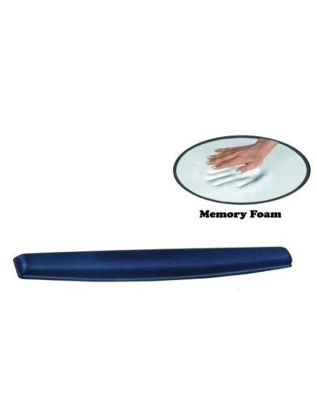 REPOSAMUÑECAS FELLOWES TECLADO MEMORY FOAM AZUL