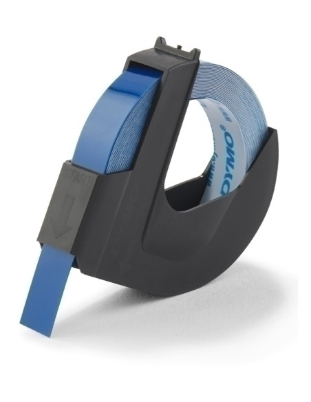 CINTA de ROTULAR DYMO TRADICIONAL  3m  9mm AZUL 520106