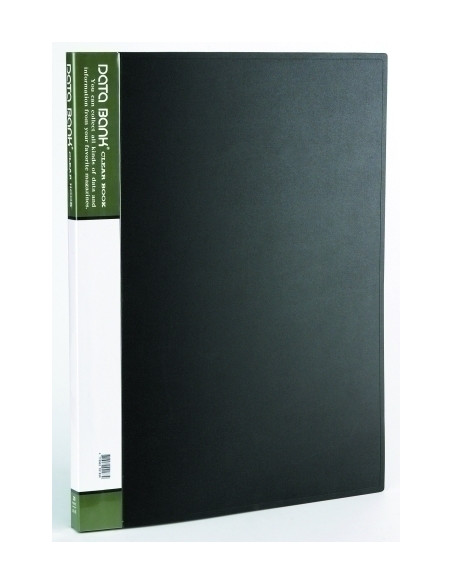 CARPETA FUNDAS TARIFARIO DATA BANK PP RIGIDO A3  20 F NEGRO