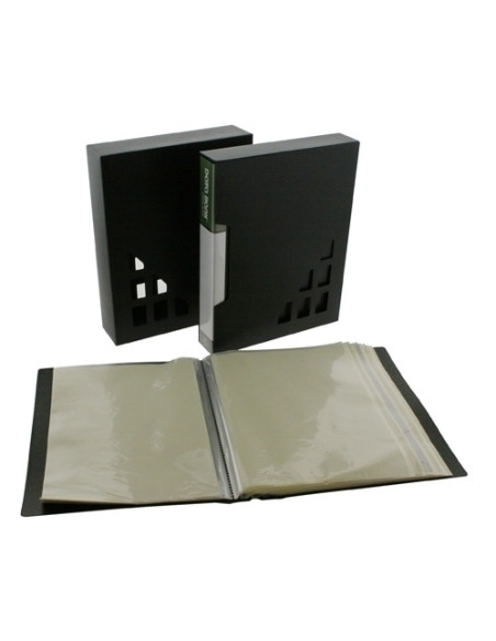 CARPETA FUNDAS TARIFARIO DATA BANK PP RIGIDO A4  80 F CCAJA NEGRO