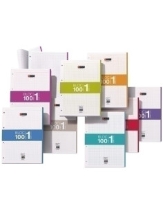 RECAMBIO MIQUELRIUS NOTEBOOK 1 A4 100h 70gr 4 TALADROS CUADRIC5x5 GRIS