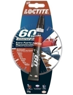 PEGAMENTO UNIVERSAL LOCTITE 60 SEGUNDOS 20g