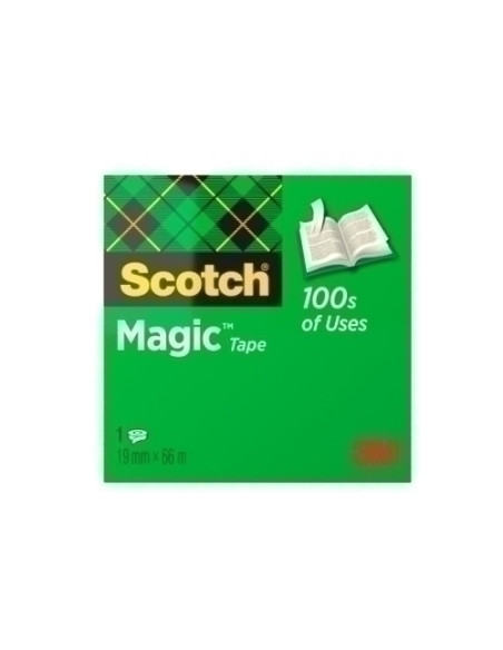 CINTA ADHESIVA SCOTCH MAGIC INVISIBLE rollo 66x19