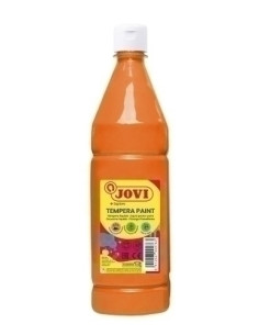 TEMPERA JOVI LIQUIDA 1000 ml botella NARANJA