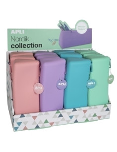 PORTATODO APLI NORDIK TRIANGULAR SILICONA EXPOSITOR de 12