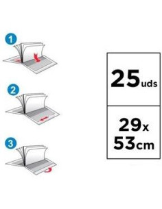 FORRO DE LIBROS ANTIRASGADO AJUSTABLE 130 MICRAS 029M  CAJA 25 TRANSPARENTE