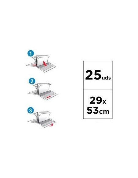 FORRO DE LIBROS ANTIRASGADO AJUSTABLE 130 MICRAS 029M  CAJA 25 TRANSPARENTE