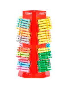 STABILO MARCADOR BOSS ORIGINAL COLORES SURTIDOS EXPOSITOR ROTATIVO PERMANENTE 240 UD