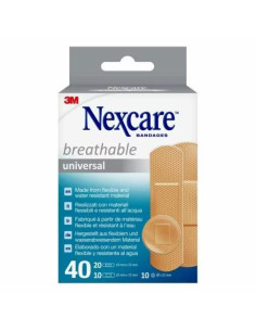 PAQUETE 40 APÓSITOS NEXCARE UNIVERSAL BREATHABLE