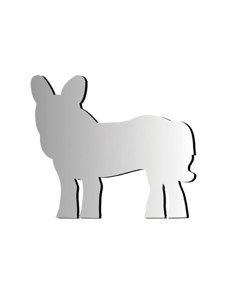 ESPEJO DE ANIMALES HENBEA BURRO