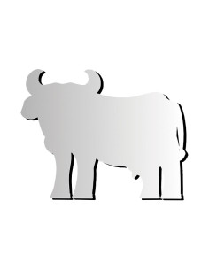 ESPEJO DE ANIMALES HENBEA VACA