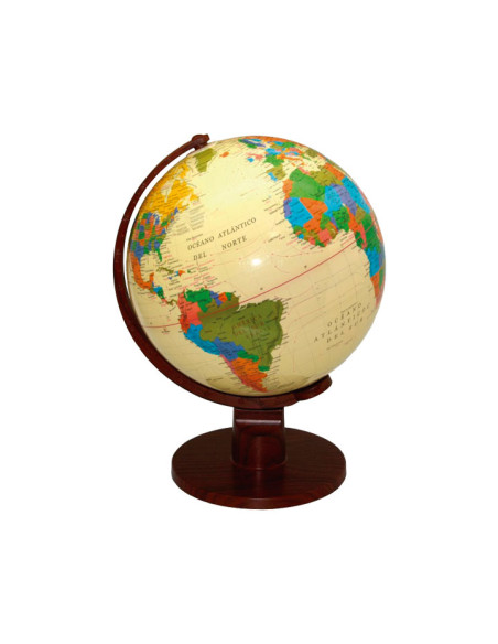 ESFERA TERRESTRE 25cm ESTILO MARCO POLO