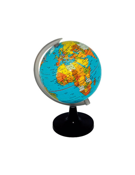ESFERA TERRESTRE 10cm FÍSICO-POLÍTICA
