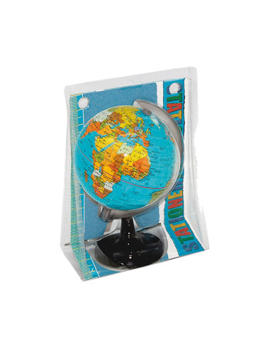 ESFERA TERRESTRE 10cm FÍSICO-POLÍTICA