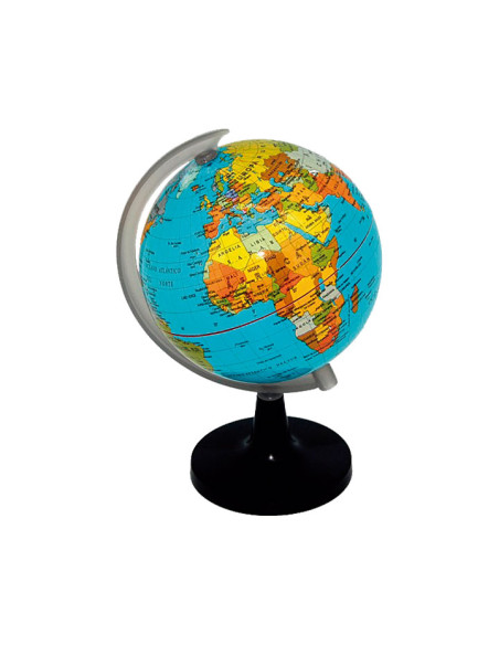 ESFERA TERRESTRE 15cm FÍSICO-POLÍTICA
