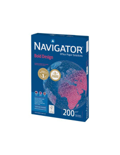 PAQUETE 150h PAPEL NAVIGATOR BOLD DESIGN A4 200gr