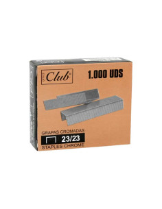 CAJA 1000 GRAPAS OFFICE CLUB 2323 GALVANIZADAS