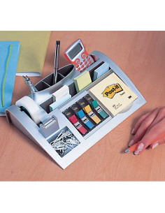 ORGANIZADOR DE MESA POST-IT  BLOC DE NOTAS 654  INDEX 4 DISP  1 ROLLO DE CINTA