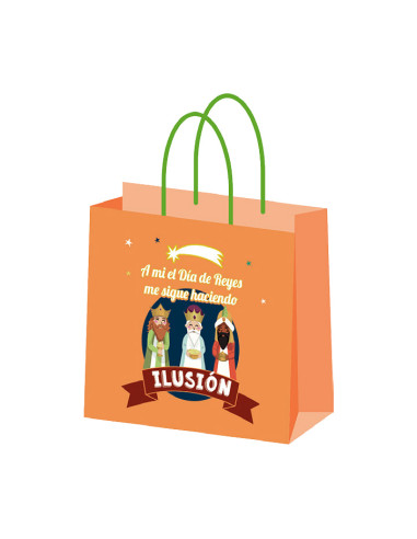 CAJA 25 BOLSAS DE NAVIDAD CELULOSA CON MENSAJE