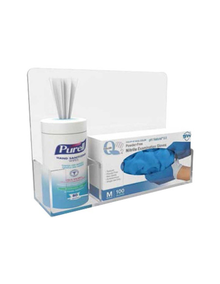 SOPORTE DEFLECTO PARA GEL Y GUANTES PEQUEÑO