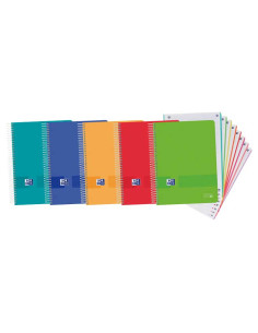 CUADERNO OXFORD EUROPEANBOOK 8 LIVE&GO A4 160h COLORES VIVOS