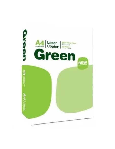 CAJA 5 PAQUETES 500h PAPEL GREEN PAPER