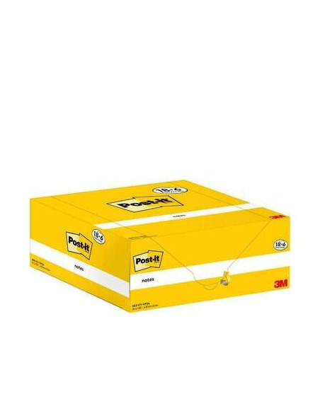 CAJA 186 BLOCS NOTAS REPOSICIONABLES POST-IT 38x51mm