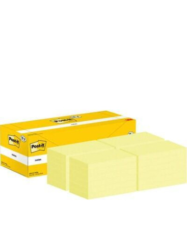 CAJA 186 BLOCS NOTAS REPOSICIONABLES POST-IT 76x127mm