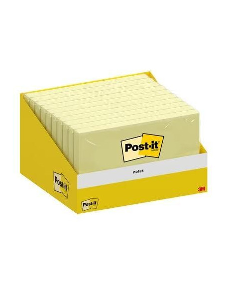CAJA 10 BLOCS NOTAS REPOSICIONABLES POST-IT 76x127mm