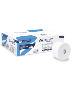 CAJA 12 ROLLO PAPEL HIGIÉNICO LUCART STRONG 900 ID