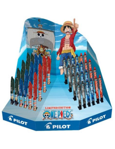 PILOT BOLÍGRAFOS TINTA BORRABLE FRIXION BALL  BALL PLUS EDLIMITADA ONE PIECE SURTIDO EXPOSITOR 48 UD