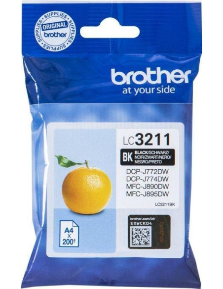 BROTHER TINTA NEGRO DCP-J572DW - MFC-J491DWJ497DWJ890DWJ895DW