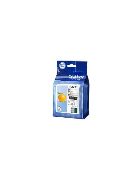 CARTUCHO INKJET BROTHER LC-3211VAL DCP-J572J772J774MFC-J890J895 PACK de 4 COLORES