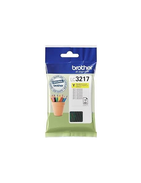 CARTUCHO INKJET BROTHER LC-3217Y AMARILLO MFC-J5330DWJ5730DWJ6530DWJ6930DW
