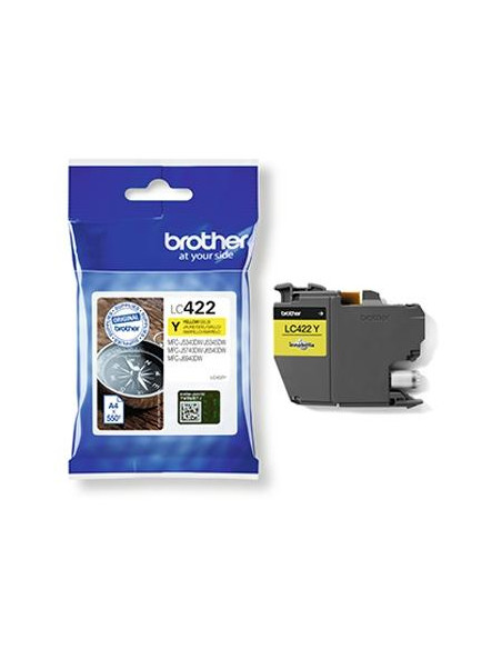 BROTHER TINTA AMARILLO MFC-J5340DWJ6540DWJ5740DWJ6940DWJ5340DWEJ6540DWE