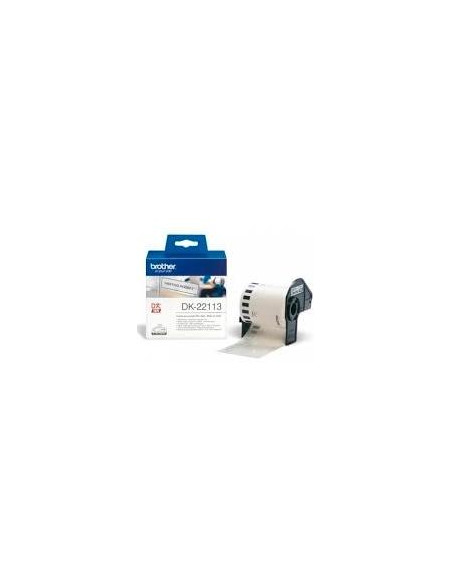 CINTA BROTHER PELICULA TRANSPARENTE RODILLO 62 cm x152 m para QL-1050 1060 500 550 560 570 580 650 700 710 720