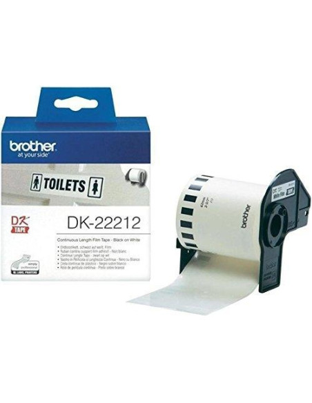 CINTA CONTINUA BROTHER DK22212 62mm PELÍCULA PLÁSTICA