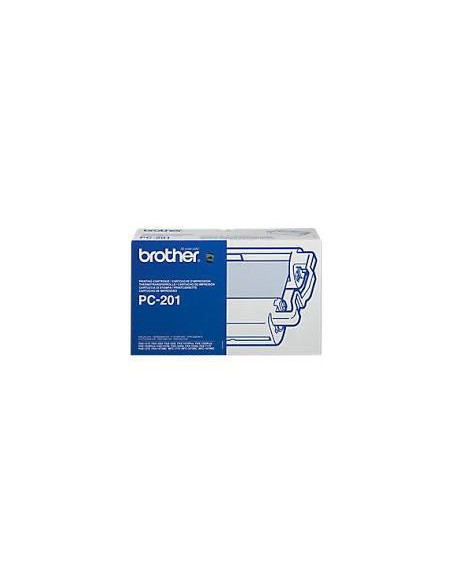 CONS TTR BROTHER PC201 FAX 10201030 CARTUCHO Y BOBINA 420 PAG