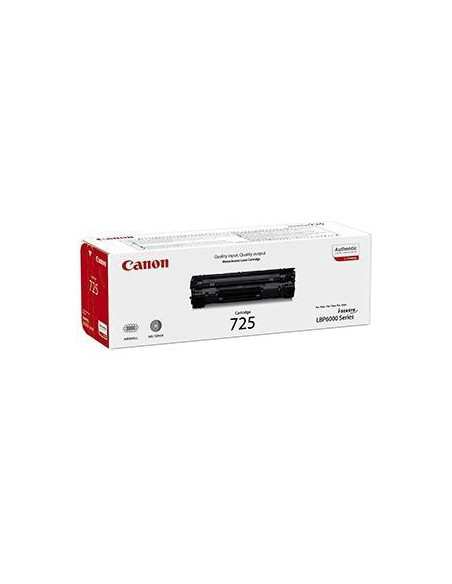 CANON TONER NEGRO LBP 60006020 - MF 3010 - CRG 725