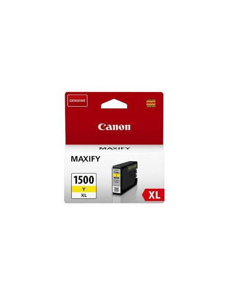 CARTUCHO INKJET CANON PGI1500XL AMARILLO MAXIFY MB2050MB2350 9195B001
