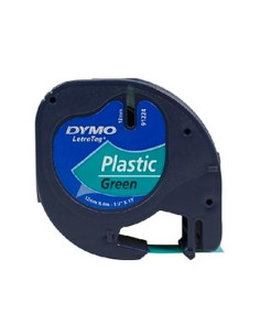 CINTA PLÁSTICO DYMO LETRA TAG 12mm x 4m