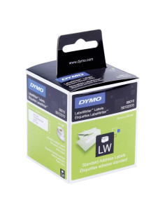 PACK 2 ROLLOS 130 ETIQUETAS DYMO LW  89x28mm