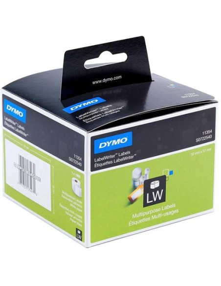ROLLO 1000 ETIQUETAS DYMO LW  57x32mm