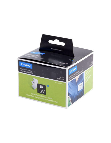 ETIQUETAS DYMO LABEL WRITER  41x89 mm ROLLO 300 udsPAPEL BLANCO IDENTIFICACION 11356
