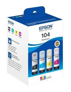MULTIPACK 4 TINTA EPSON ECOTANK 104