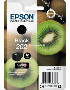 EPSON SINGLEPACK NEGRO 202 CLARIA PREMIUM INK