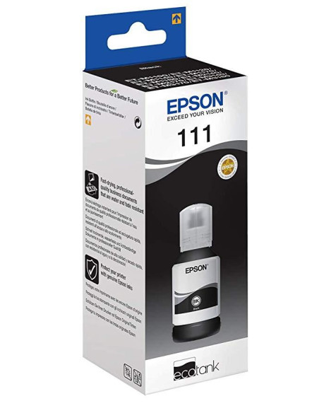 EPSON TINTA BOTE NEGRO ECOTANK ET-MX1XX SERIES - N 111