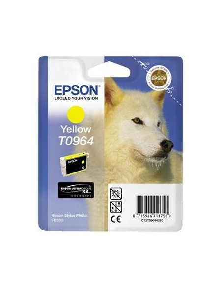 CARTUCHO INKJET EPSON T096440 STYLUS PHOTO R2880 AMARILLO