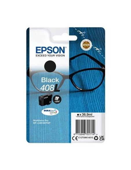 EPSON TINTA NEGRO WF-C4810DTWF - N408L 408XL