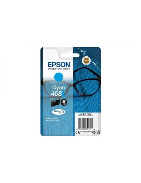 EPSON TINTA CIAN WF-C4810DTWF - N408L 408XL